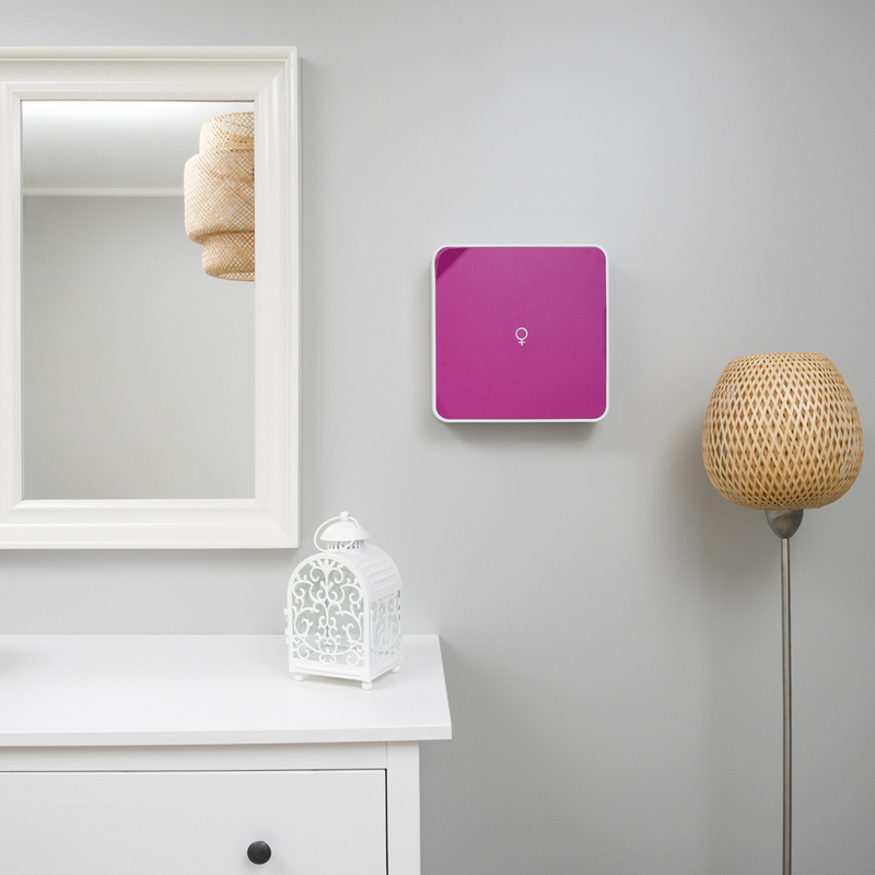 Skrinka do kúpeľne BYLINE WomanBox 307.509.02, sivá