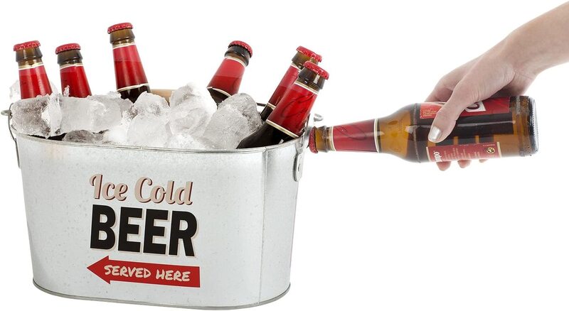 Chladič na pivá Ice Cold Beer 25582, biely