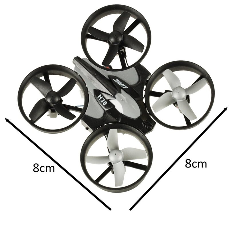 Dron RC JJRC H36 Mini - 2.4 GHz, 4CH, 6 Axis, LED, autopilot