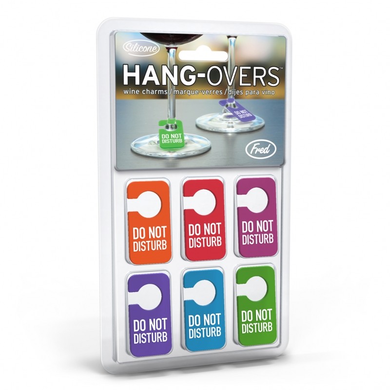 Rozlišovače pohárov Hang-Overs FR2169, 6ks