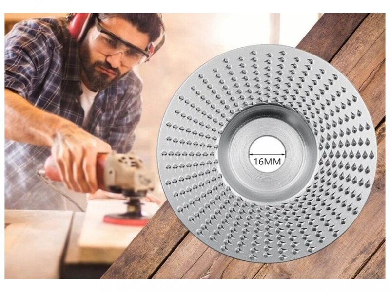Rašpľový kotúč na drevo 100 mm x 16 mm