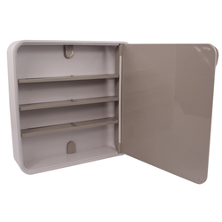 Skrinka do kúpeľne BYLINE WomanBox 307.509.02, sivá