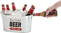 Chladič na pivá Ice Cold Beer 25582, biely