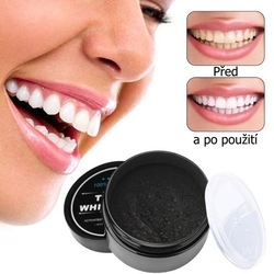 Kokosové uhlie na bielenie zubov Teeth Whitening