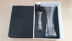 Krištáľová váza TITAN set DUO