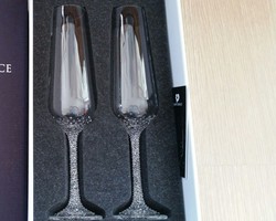 Krištáľové poháre ARTEMIS dekorované kryštály Swarovski